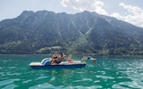 Tretbootfahren am Achensee 