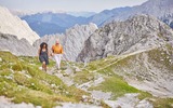 2 Personen beim wandern