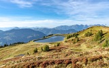 Landschaft Wandern Panorama Pengelstein Herbst Bergsee 