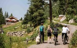 Wander und Fahrradweg