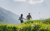 Paar in der Region Seefeld - Paar im Gaistal - Wandern