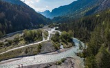 Wanderung entlang der Isar - Karwendel