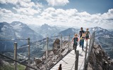 Wandern Familie Sommer