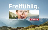Werbesujet Zillertaltourismus Freifühlig