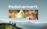 Werbesujet Zillertaltourismus Pedalvernarrt