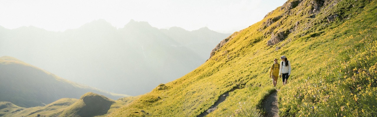 Wandern im Grünen