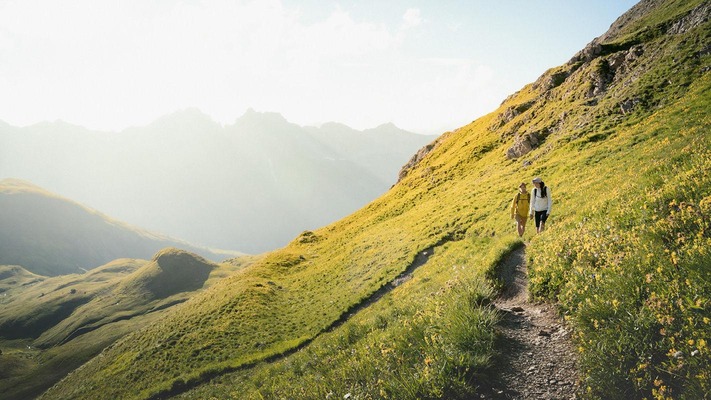 Wandern im Grünen