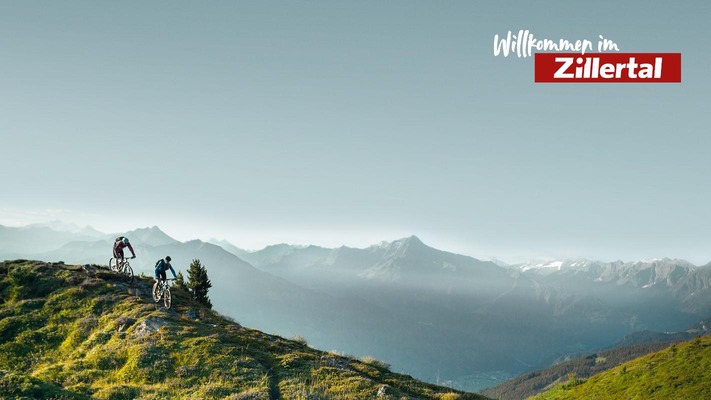 Bergpanorama in der Region Zillertal