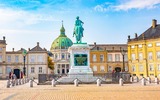 Panorama des Amalienborg Palastes