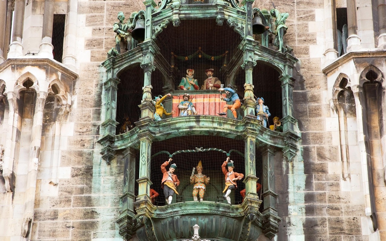 Beiaard van München bij het stadhuis