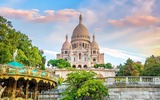 Die Sacre Coeur Kathedrale am Montmartre