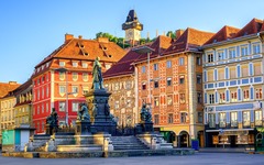 Graz stadscentrum
