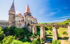 Corvin Castle in Hunedoara
