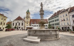 Oude stad in Bratislava