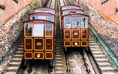 Budapest Seilbahn im Burgviertel