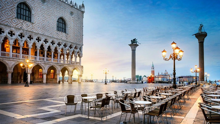 Venetië San Marcoplein 