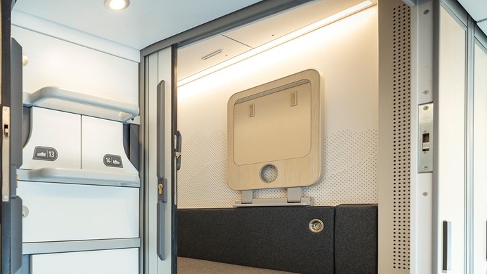 Klapptisch in Mini Cabin