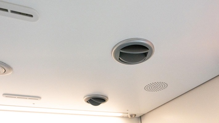 Luftdüsen in Mini Cabin