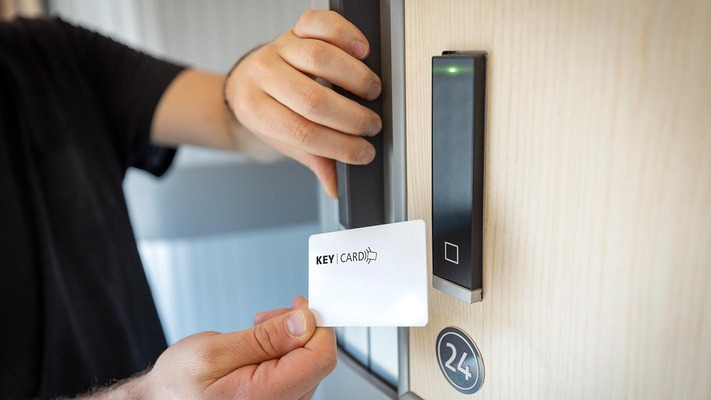 NFC-Zutrittsystem zur Mini Cabin