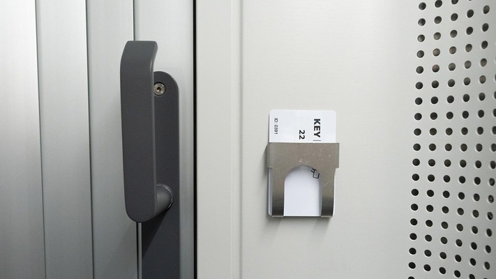 Verriegelte Tür von Mini Cabin