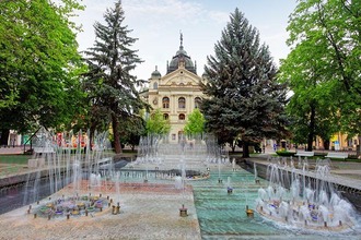 Kosice Springbrunnen