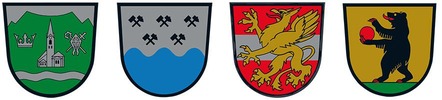 Logos der Gemeinden im Oberen Drautal