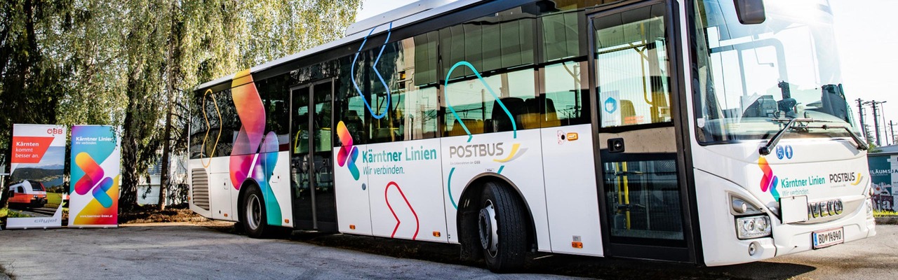 Postbus in der Südregion