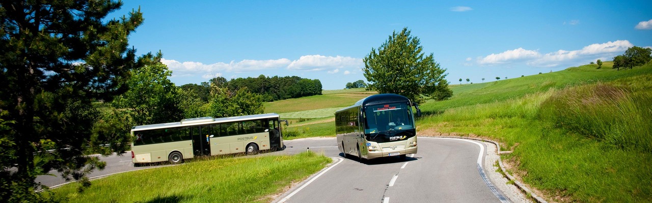 Postbusse im Innviertel