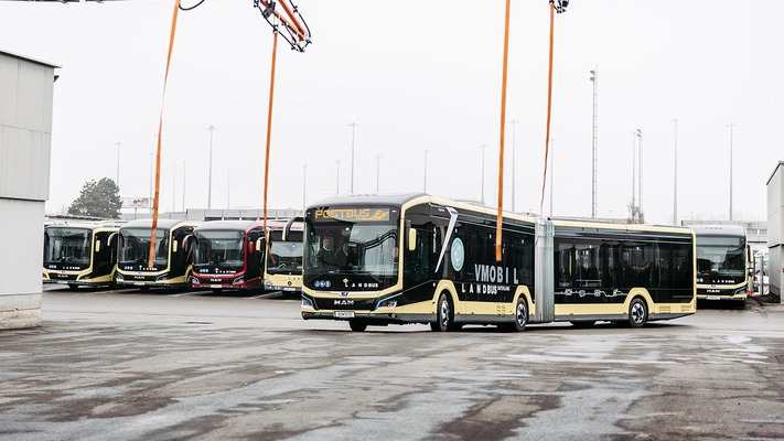 E-Busse am Standort Wolfurt