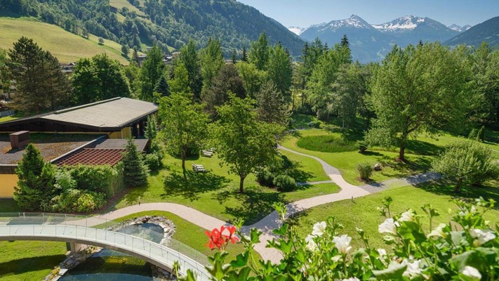 Hotelgarten Johannesbad Hotel Palace Bad Hofgastein 