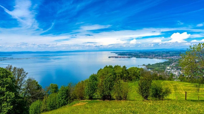 Seeblick Fritsch am Berg Lochau 
