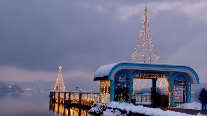 Klagenfurt Advent See 