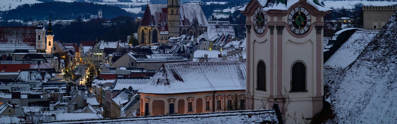 Advent Steyr Stadtansicht 