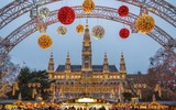 Christmas Market in Vienna Austria 