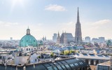 Wien Panorama mit Stephansdom