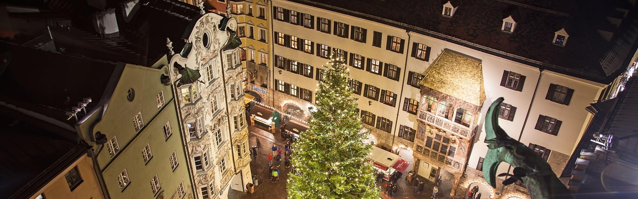 Innsbruck Altstadt zur Weihnachtszeit