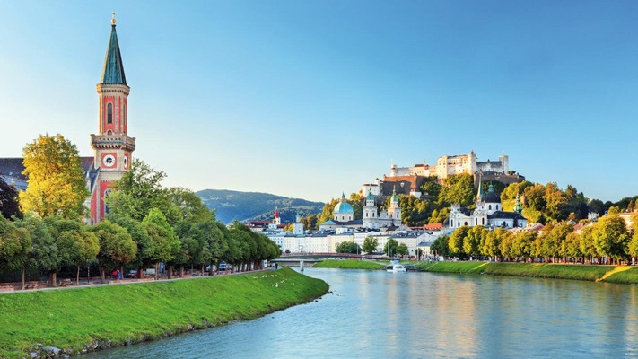 Aussicht auf Salzburg