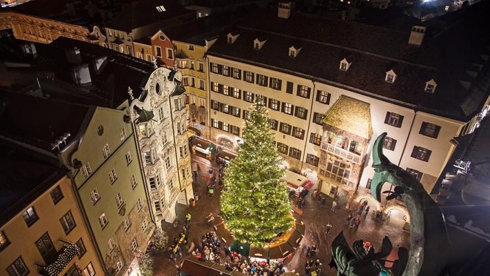 Innsbruck Altstadt zur Weihnachtszeit
