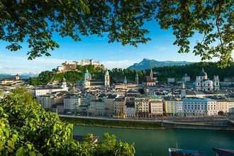 Blick auf Hohenfestung Salzburg