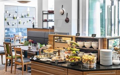 Boutiquehotel Stadthalle Frühstücksraum