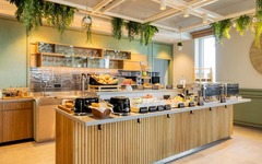 Citadines Danube Vienna Apart Hotel Breakfast Area