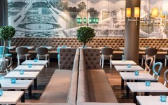 Motel One Wien Hauptbahnhof Frühstücksraum