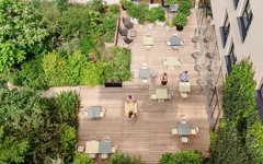 Terrasse Hotel Schani Hauptbahnhof 