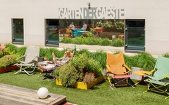 Zeitgeist Vienna Chill- and Workout Area