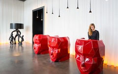 Art'Otel Amsterdam Rezeption