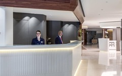 NH Hotel Collection Brüssel Grand Sablon Rezeption