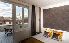 Leonardo Boutique Hotel M Square Zimmer mit Ausblick
