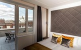Leonardo Boutique Hotel M Square Zimmer mit Ausblick