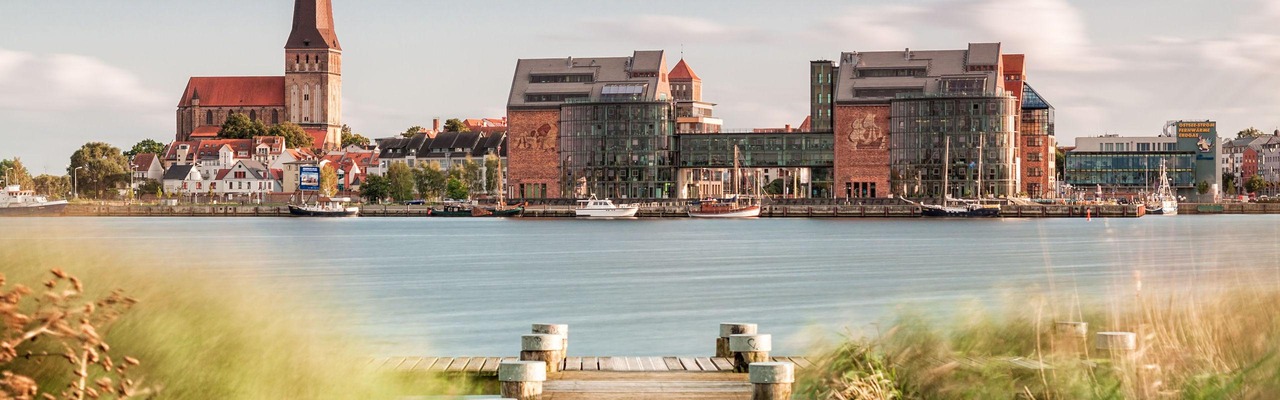 Blick auf Rostock