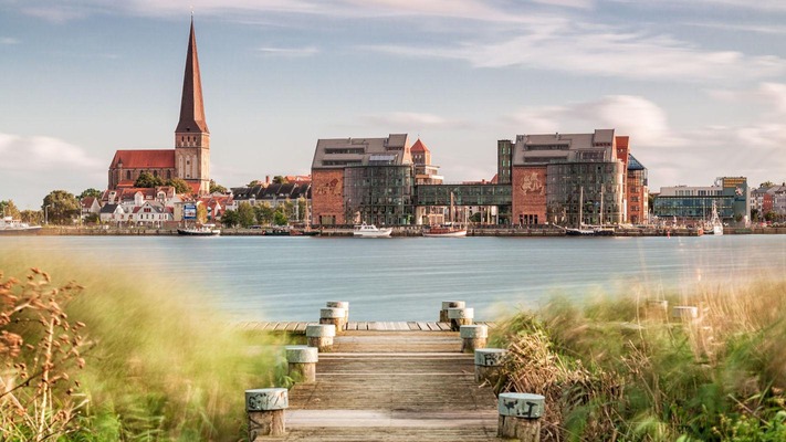 Blick auf Rostock